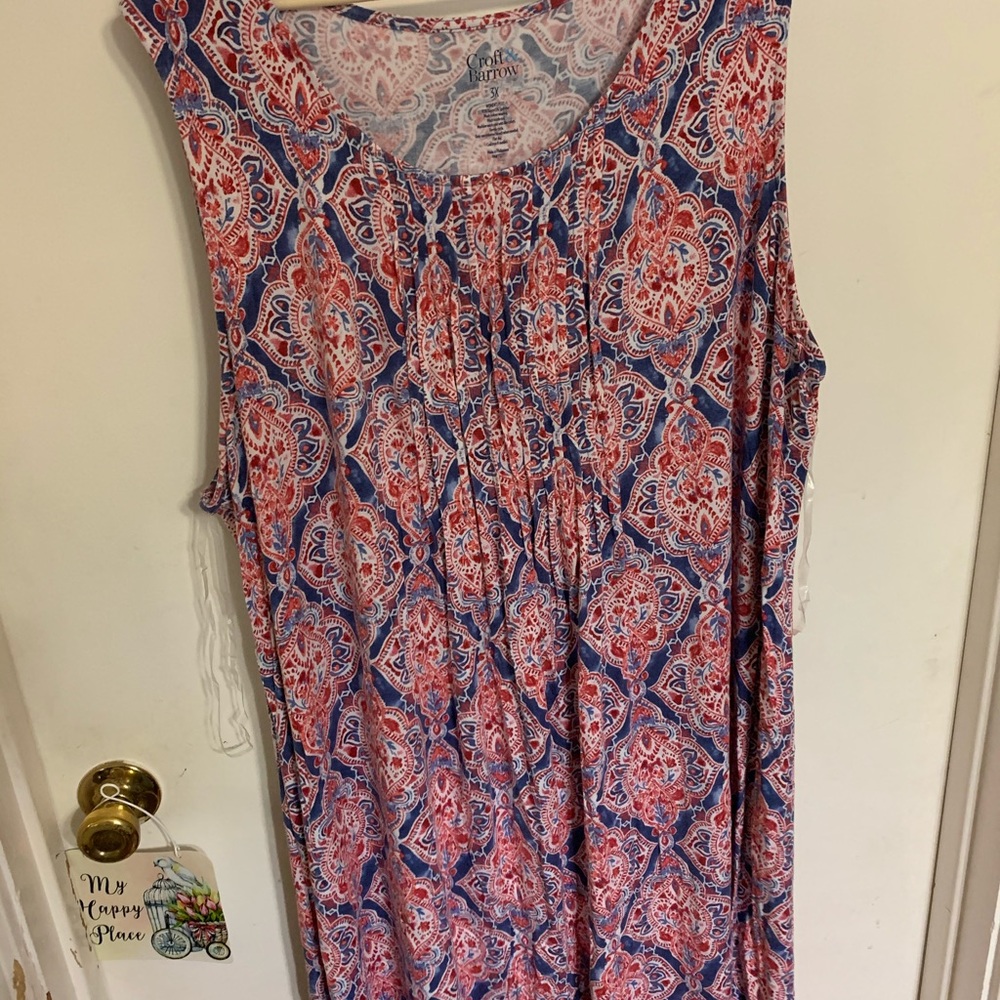 Red white and blue dress